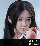 【6月12日まで10%OFF！】XTDOLL XT-bym20-Cヘッド 153cm Iカップ アダルトドール ぽっちゃり系少女 黒ゆるウェーブ 宣伝画像フルシリコン 可愛い顔立ちの巨乳ラブドール