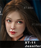 XTdoll Natalieヘッド 166cm Ｈカップ ROS機能対応可 欧米風フィットネススタイルアダルトドール 宣材写真はフルシリコンドール 巨乳リアル ドール