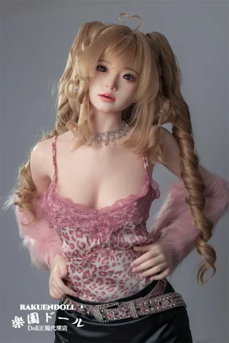 Jiusheng Doll #22B miaヘッド 149cm Bカップ  ギャル系ツインテール美少女ラブドール 宣材写真はフルシリコンドール＆口開閉機能付き