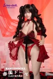 Sino doll 実践向け ST21Linmiヘッド 戦闘機153cm Hカップ 巻き髪ツィンテール セクシー系ランジェリー フルシリコン製アダルトドール
