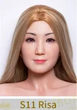 irontechdoll S14ヘッド & 153cm Fカップ Miku 甘い系欧米風美少女 フルシリコン製ラブドール 宣材写真はナチュラル肌＆ROS-MAX機能