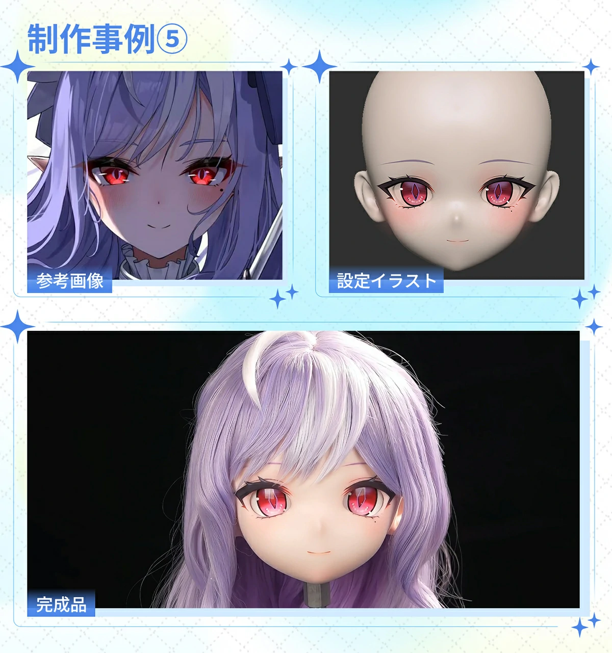 XYgo カスタマイズ参考例① アニメリアルドール