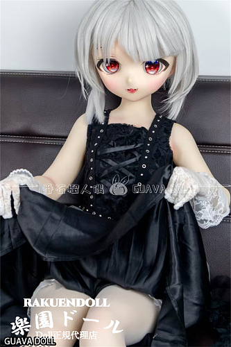 GUAVADOLL DM02ヘッド 137cm A カップ 笑顔短髪美少女 アニメダッチワイフ ビニールヘッド＋シリコン製ボディ
