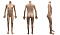 126cm AAカップ（シリコン）