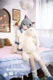ウサギぬいぐるみ 座っている姿 可愛い妹系 リアル人形