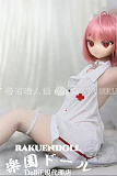 Guava doll DM02ヘッド＆147cm Dカップ  ビニールヘッド+TPEボディ 小柄かわいい看護師アニメ風リアルドール