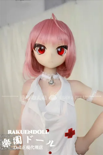 Guava doll DM02ヘッド＆147cm Dカップ  ビニールヘッド+TPEボディ 小柄かわいい看護師アニメ風リアルドール