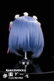 青髪 レム コスプレ メイド アダルト人形