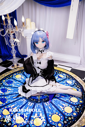 XYGO(许愿谷) R02ヘッド 141cm Cカップ レム 二次元風コスプレ姿 宣材写真の服が付属 シリコンヘッド+TPE製ボディ アニメ風ラブドール
