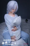 蛍火日記 Maxシリーズ 眠り琉璃(liuli) ②メイク 153cm Aカップ 愛らしい寝顔の人形アダルト 枕を抱いている