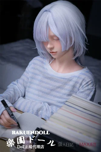 蛍火日記 Maxシリーズ 眠り琉璃(liuli) ②メイク ヘッド 153cm Aカップ コスプレ風 可愛い寝顔のアダルトドール 宣材写真のは硬性シリコンヘッド（口開閉機能付き） フルシリコン製ラブドール