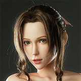 【Tifaコス】NO.26-1ヘッド ＆ 171cm Ｇカップ 微笑みTifa 高級 シリコンドール 等身大リアルドール Game Lady