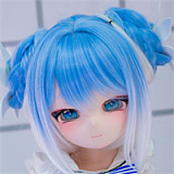 WMdoll ツインお団子 85cm AAカップ #S003ヘッド ミニ萌え系アニメドール ソフトビニール製ヘッド+TPE製ボディ 等身大二次元ダッチワイフ