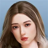 Real lady R4ヘッド 168cm Gカップ 完璧な顔😍 歌手風美少女 宣材写真のはハニーブロンズ肌＆ROS-MAX機能付き 超リアルな肌の質感 有名モデルの型取り フルシリコン製高級ダッチワイフ