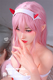 LACE DOLL 晚冰·002コスプレメイク 168cm Eカップ 白コーデ水着セクシーリアルドール 宣材写真のはフルシリコン製