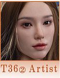 【アートワークカスタム版】TOPSINO 宣材写真はArtist Makeup 153cm&Eカップ T31 米環 Mihuanヘッド 新球型ボルト無料 シリコン製ラブドール 等身大 ダッチワイフ
