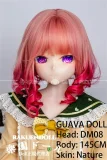 GUAVADOLL DM08ヘッド＆145cm Ｂカップ 癒し系可愛い女の子 ラブドール