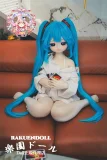 女の子座り姿 ミク 悪い笑顔 にやり顔 realdoll