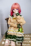 GUAVADOLL DM08ヘッド＆145cm Ｂカップ 癒し系可愛い女の子 ダッチドール