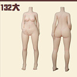 羊角社Croissant Doll #B06ヘッド 132cm バスト小 にやり顔小悪魔系あざとい ミクコスプレ姿ラブドール 宣材写真のは手描きメイク ビニール製のヘッド アニメ風ダッチワイフ