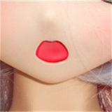 Guava doll DM10ヘッド 132cm AAカップ 銀髪癒やし系アニメ風美少女ラブドール ビニールヘッド+TPEボディ
