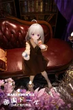 銀髪 美少女 アニメ風 コスプレ アダルト人形