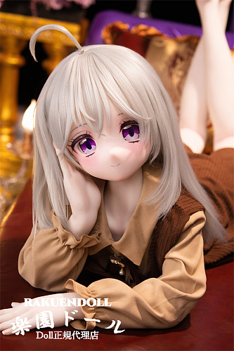 XYGO(许愿谷) R02ヘッド 141cm Cカップ るるか 癒やし系銀髪美少女 宣材写真の服が付属 アニメ風コスプレ姿 シリコンヘッド+TPE製ボディ アニメ風ラブドール