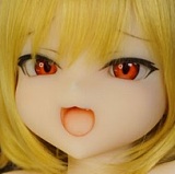色気美人 Irokebijin Koharu ヘッド（mini）＆98cm Lカップ 困り眉 黒髪 セクシー系美少女 S-TPE製 アニメドール