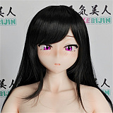色気美人 Irokebijin Yui Bヘッド＆130cm Oカップ 二次元風困り眉妹系ツインテール美少女 S-TPE製ラブドール