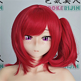 色気美人 Irokebijin Koharuヘッド 二次元sexdoll 純真で甘えん坊な子 148cm爆乳 S-TPE製 せっくすできる人形 アニメラブドール