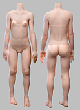 Jcutedoll AGD01ヘッド149cm バスト平 LL団 ロリ系ミニドール 等身大TPEラブドール