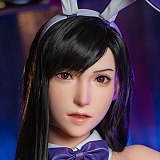 Game Lady No.38_1ヘッド 171cm Gカップ オーバーウォッチコスプレ姿のフルシリコン製リアルドール 宣材写真のはナチュラル肌