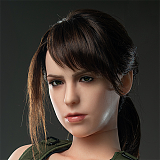 Game Lady No.38_1ヘッド 171cm Gカップ オーバーウォッチコスプレ姿のフルシリコン製リアルドール 宣材写真のはナチュラル肌