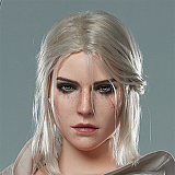 Game Lady No.38_1ヘッド 171cm Gカップ オーバーウォッチコスプレ姿のフルシリコン製リアルドール 宣材写真のはナチュラル肌