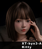 XTDOLL XT-byx2ヘッド 153cm Iカップ 黒髪清純系巨乳ラブドール 宣伝画像はフルシリコン製 可愛い顔立ちリアル人形