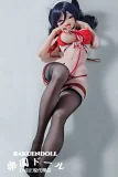 アニメ顔 色っぽい 胸元露出 長髪 144cm ダッチワイフ