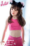微笑む欧米風かわいい貧乳リアルドール癒し系