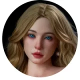 Erovenus Maxシリーズ LN-T-046ボディ+Irisヘッド セクシー的成熟した欧米風リアル人形 口開閉+模擬口腔付き シリコン製 トルソーラブドール