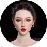 Erovenus Maxシリーズ LN-T-046ボディ+Irisヘッド セクシー的成熟した欧米風リアル人形 口開閉+模擬口腔付き シリコン製 トルソーラブドール