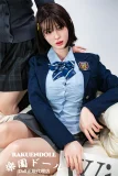 Irontech Doll（orientalシリーズ）T1ヘッド 161cm Fカップ ROS-MAX機能付き 制服風コーデフルシリコン製アダルト ドール