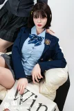 Irontech Doll（orientalシリーズ）T1ヘッド 161cm Fカップ ROS-MAX機能付き 制服風コーデフルシリコン製リアルドール