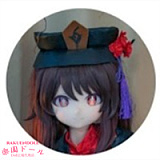 羊角社Croissant Doll デカールメイクヘッド単品ページ ビニール製 アニメ風可愛いラブドール