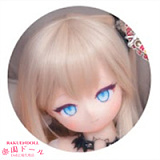 羊角社Croissant Doll デカールメイクヘッド単品ページ ビニール製 アニメ風可愛いラブドール