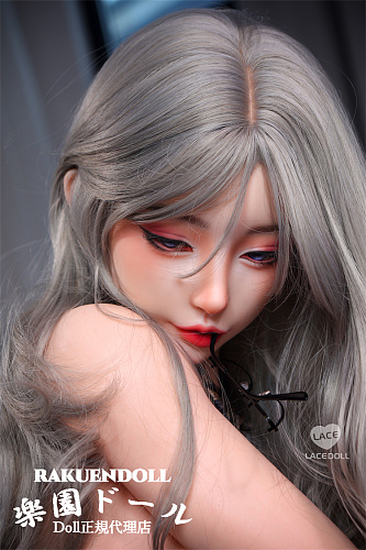 【6月11日まで10%OFF！】LACE DOLL 玄叶②メイク 168cm Eカップ 銀髪スリム体型巨乳美人リアルドール 宣材写真のはフルシリコン製