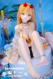 MW Girl(魔物姫)  咲夢ヘッド 138cm バスト中 アニメ顔美人立ちビキニ夏っぽいダッチ人形