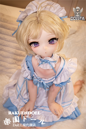 DOLLTA  心陽 (Koharu)ヘッド 132cm Bカップ アホ毛 萌え萌えメイド服のかわいい女の子 シリコンヘッド+TPE製ボディ アニメ風ラブドール