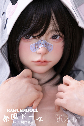 蛍火日記 琉璃⑧メイク 151cm Aカップ JK傷つきかわいい女の子 フルシリコン製ラブドール 宣材写真は硬めシリコンヘッド（口開閉機能あり）
