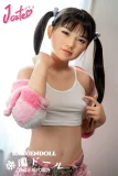 黒髪のツインテールに整った小顔 love doll