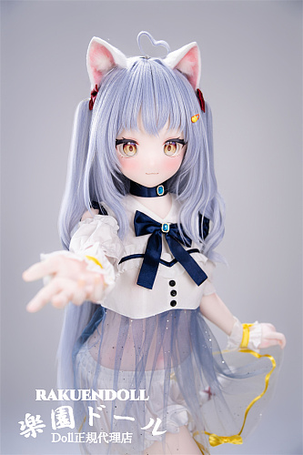 XYGO(许愿谷)  R02ヘッド 142cm AAカップ 有乃こぜにカスタムドール 猫耳 シリコン製ヘッド+TPE製ボディ アニメドール