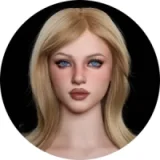 Erovenus Maxシリーズ Rikoヘッド LN-T-003トルソーボディ Fカップ お姉さん系ロングヘア巨尻美人エロリアルドール トルソーオナホ フルシリコン製 口開閉+模擬口腔付き